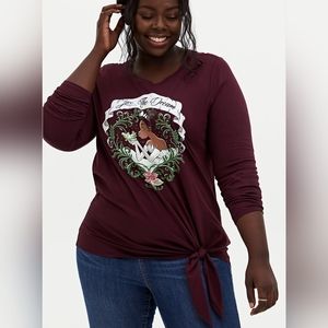 Torrid Disney Tiana shirt